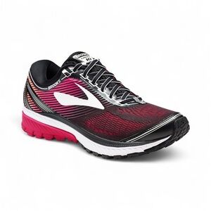 Brooks Womens Ghost 10 1202461B067 Black Pink Running Shoes Size 10